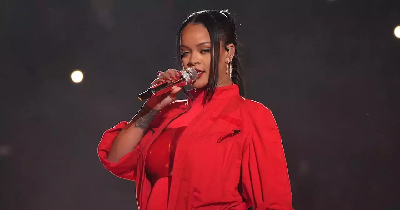 Rihanna announces pregnancy in show-stopping Super Bowl Half-Time show