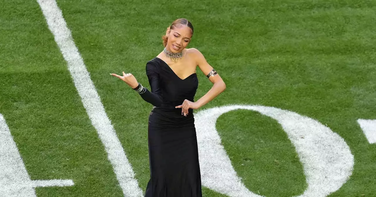 rihanna super bowl interpreter video