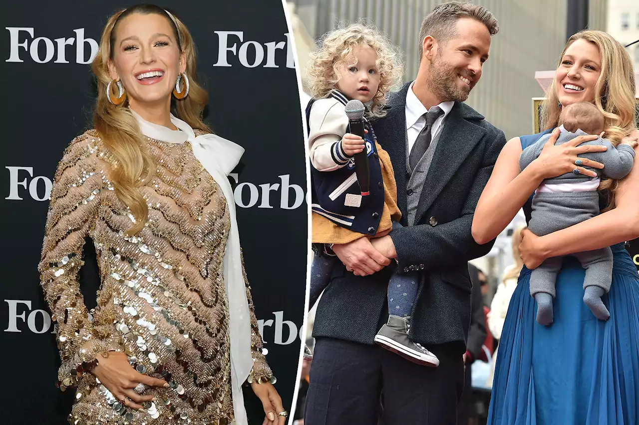 Blake Lively gives birth, welcomes fourth baby with Ryan Reynolds