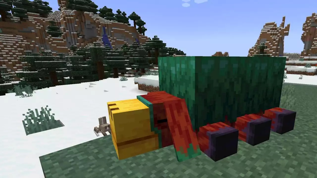 Minecraft reveals the big, floppy Sniffer mob coming in version 1.20