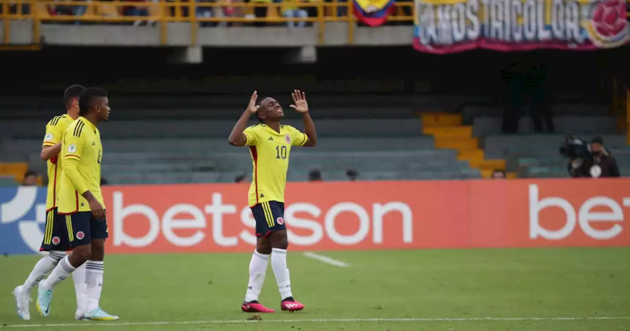 Castillo Manyoma se mandó impactante golazo con la Sub-20 y le hizo un favorcito a Ecuador