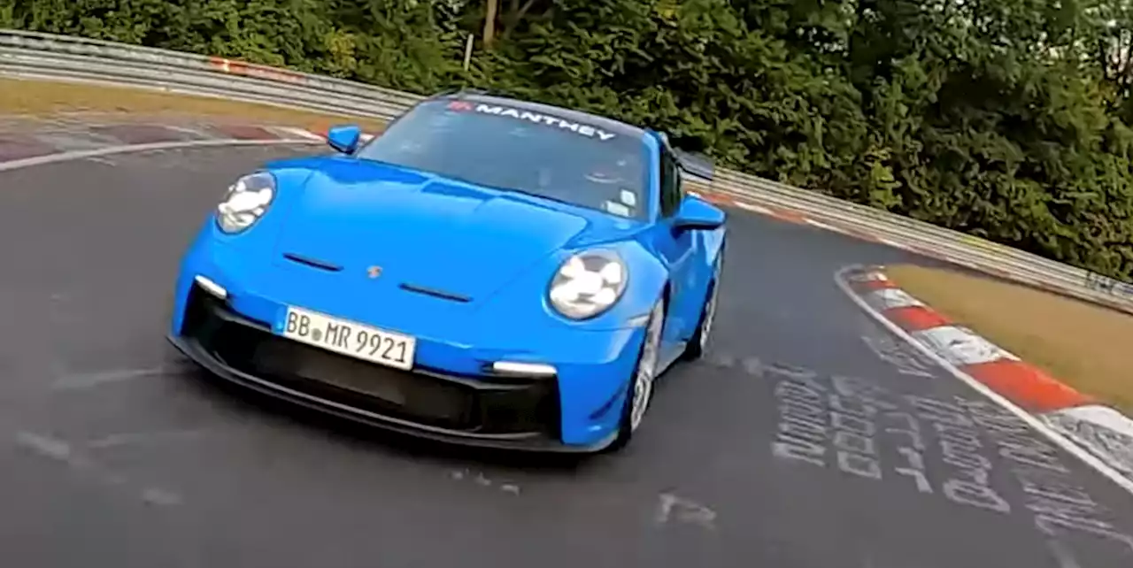 Porsche 911 GT3 With Manthey Performance Kit Does a Sub-Seven-Minute Nürburgring Lap