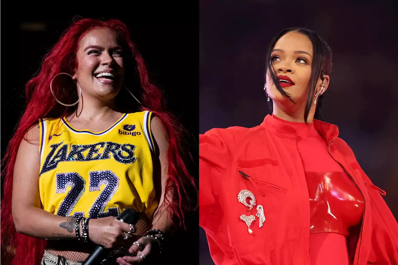 Karol G Calls Meeting Rihanna the 'Highlight of My Whole Life' After Super Bowl Performance