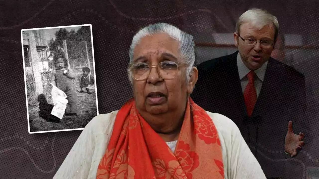 Kevin Rudd looked into Aunty Priscilla's eyes as he said Sorry, but she says her fight is far from over