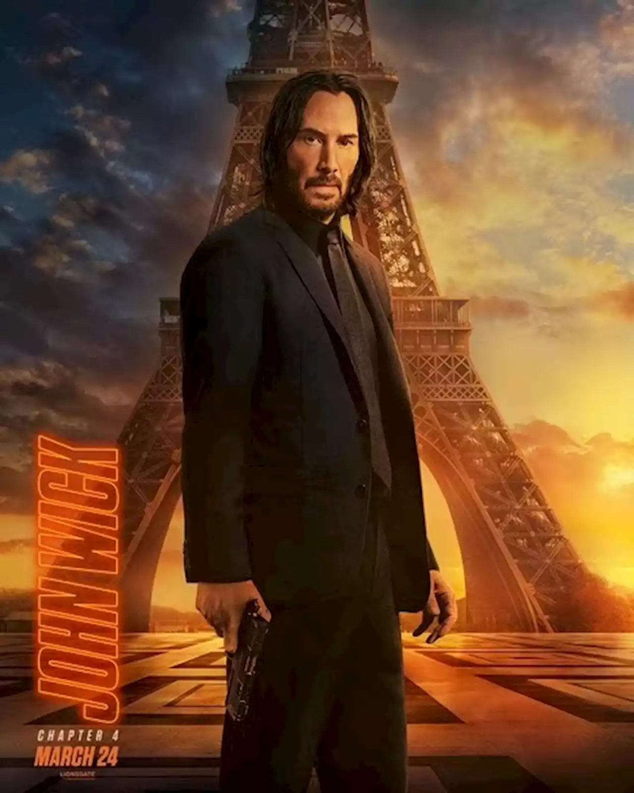 John Wick 4 Poster Brings Reeves To Paris As New Trailer Date Announced