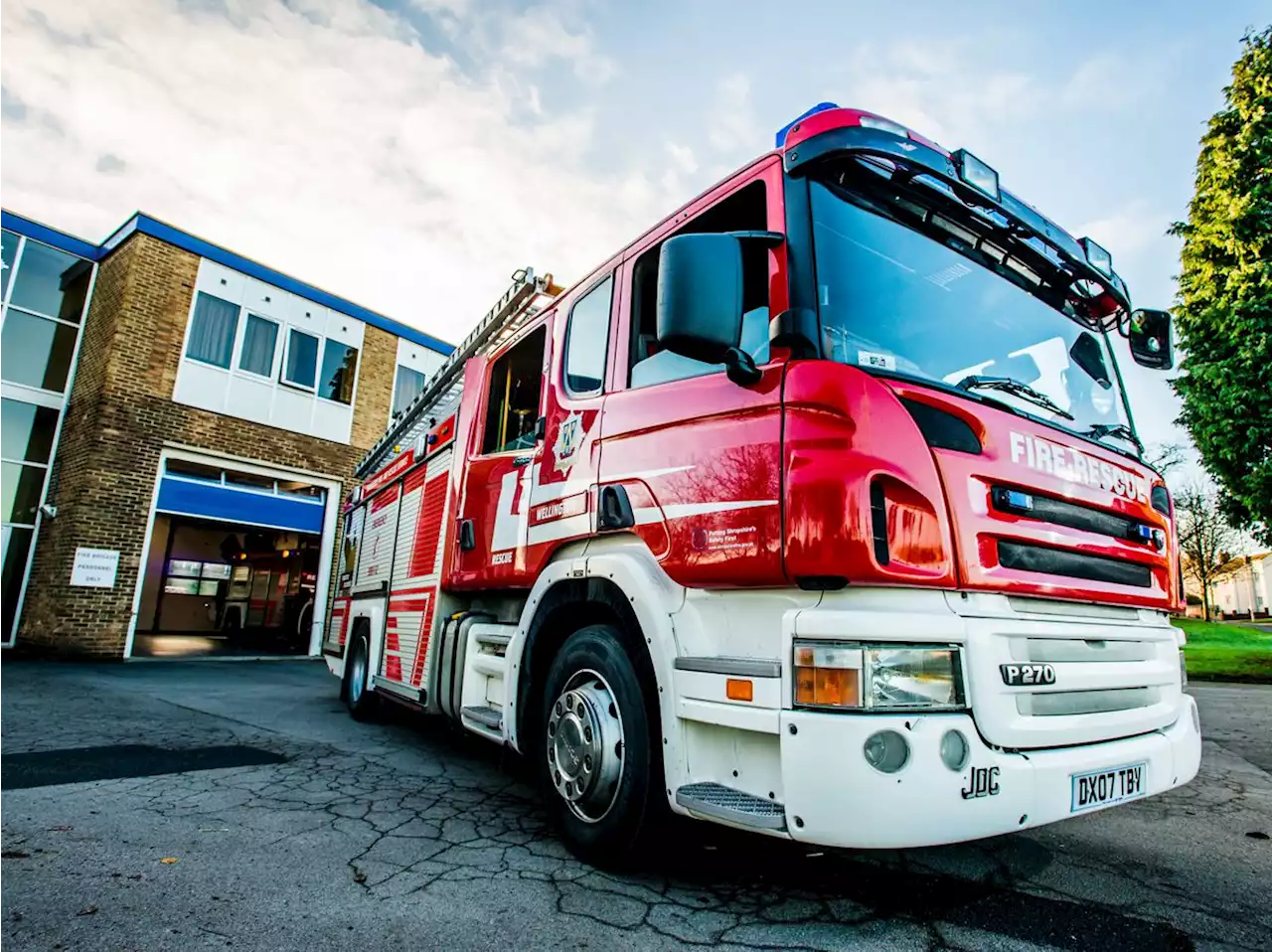 Fire crews spend hours tackling farmhouse blaze near Wellington