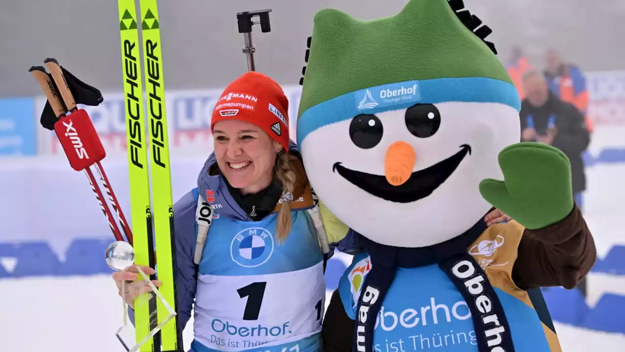 Biathlon-WM: Denise Herrmann-Wick holt Silber nach Verfolgungs-Krimi