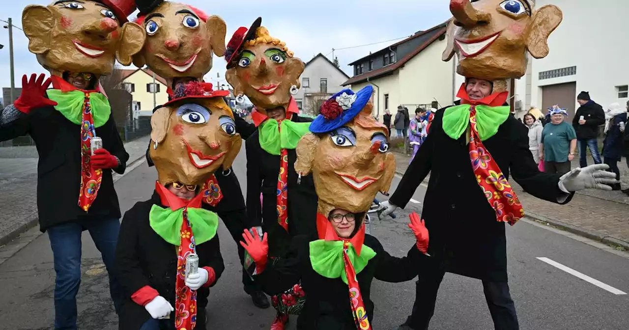 Fastnacht im Grünen Kreis: 10 000 Besucher: So schön war der Umzug in Losheim