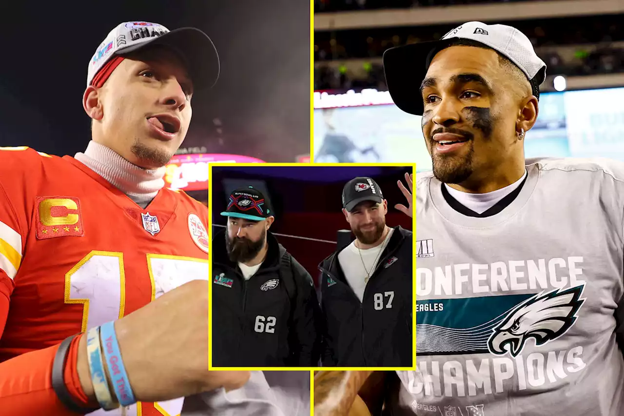 The Super Bowl of firsts: Hurts and Mahomes history, Kelce brothers, $7m adverts