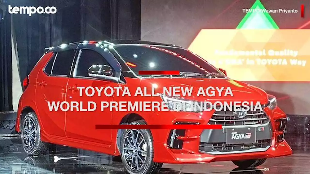 All New Agya World Premiere di Indonesia, Hadirkan Juga Varian GR Sport