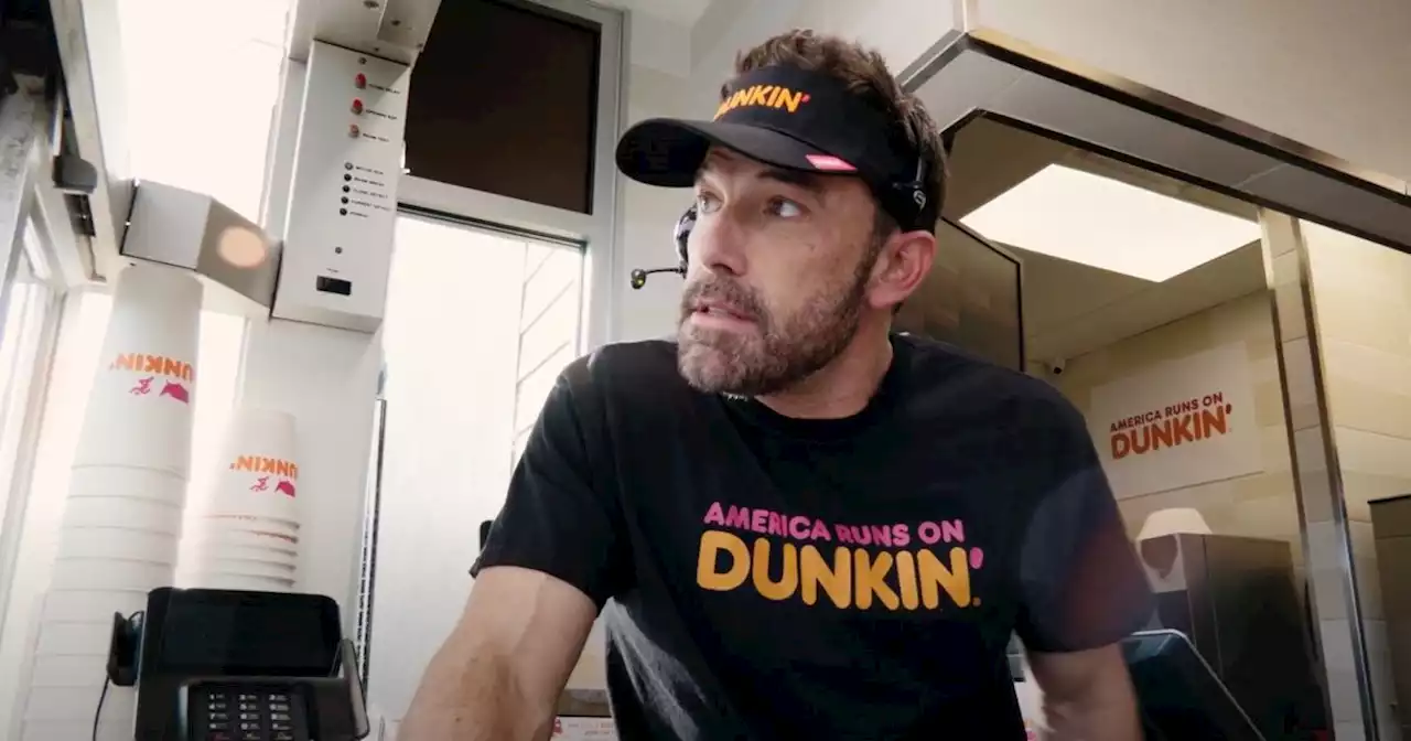 Ben Affleck Found His Happy Place at a Dunkin’ Drive-Thru