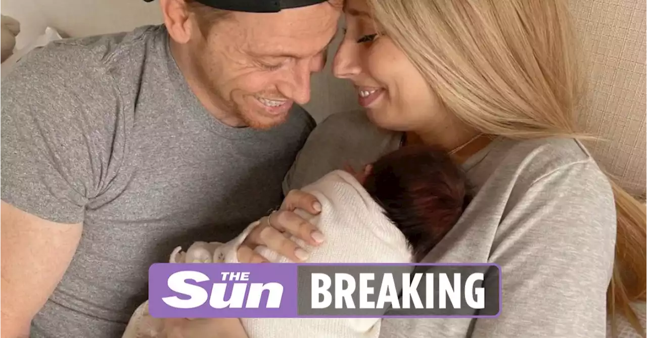 Stacey Solomon reveals baby daughter’s name after birth of fifth child