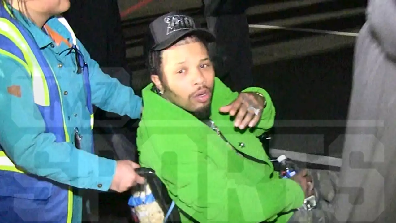 Gervonta Davis In Wheelchair At Super Bowl, Dealing With Ankle Injury