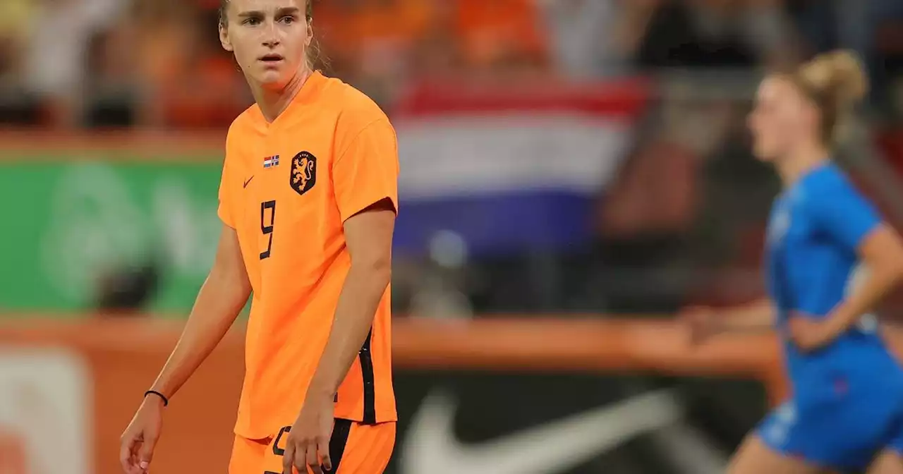 Geblesseerde Miedema maakt kans op plek in wereldelftal 2022