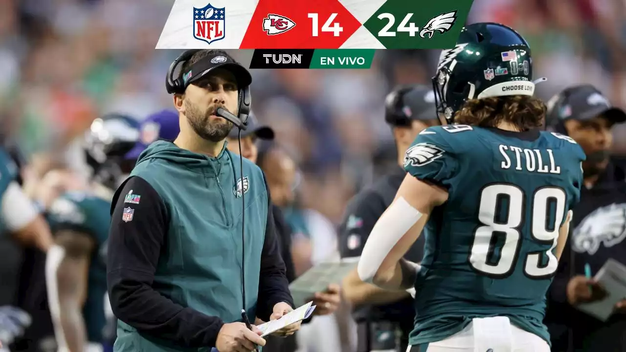 Super Bowl 2023 EN VIVO Kansas City Chiefs vs. Philadelphia Eagles: Se juega el tercer cuarto