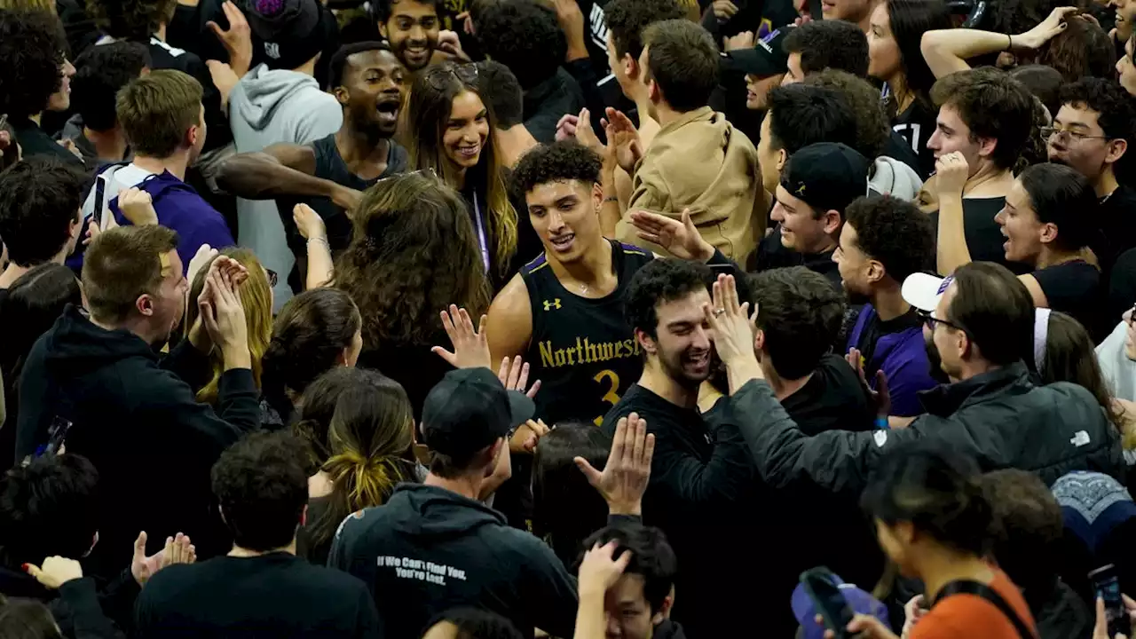 Northwestern comes back to upset No. 1 Purdue basketball