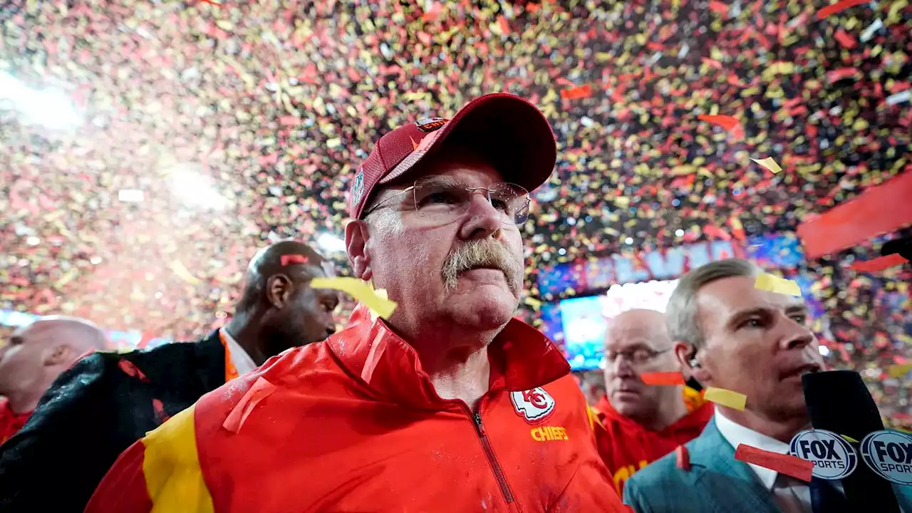 Super Bowl 2023: Andy Reid addresses retirement report after Chiefs win over Eagles: 'I'm good with what I'm doing'