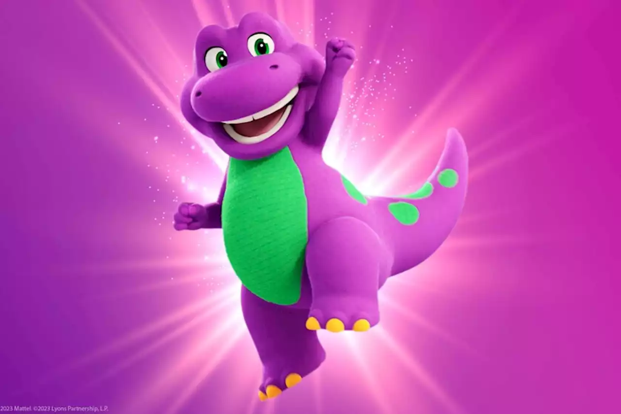 Así luce el nuevo Barney: Mattel revivirá la franquicia con series animadas, juguetes y hasta películas