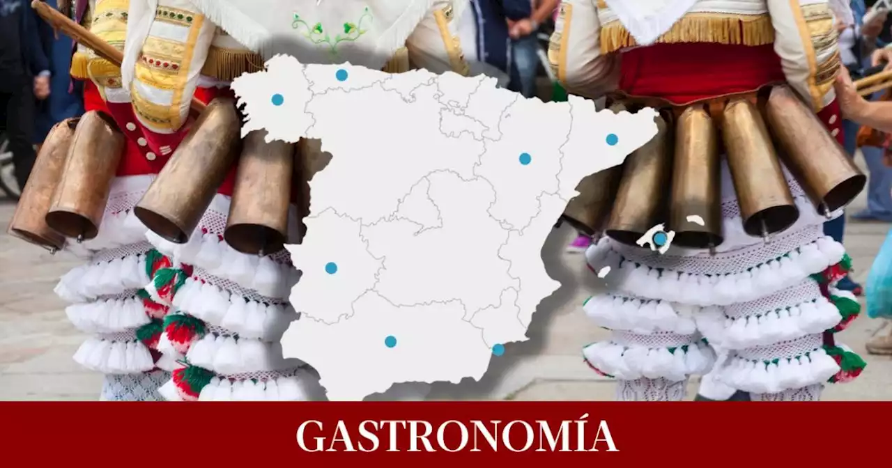 El mapa de las recetas más típicas de carnaval en España