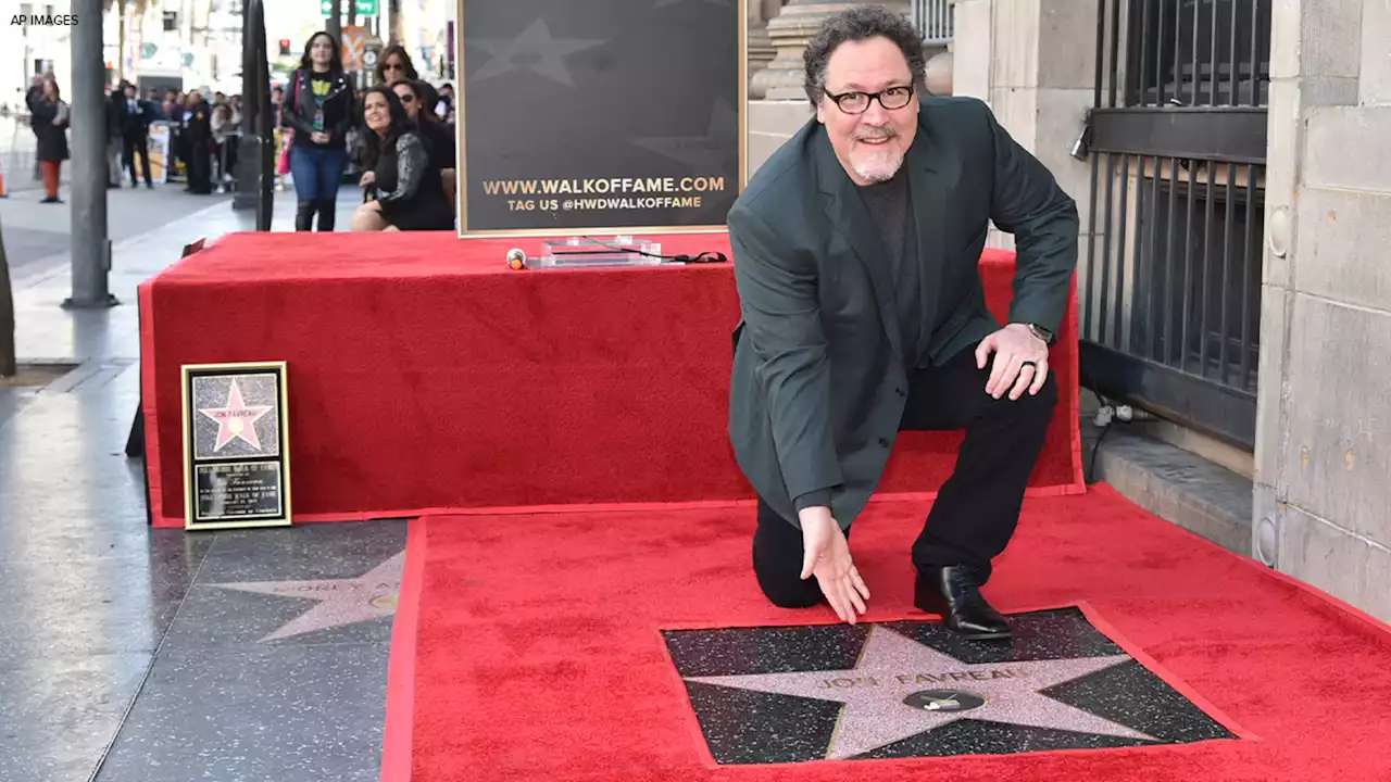 Actor, director Jon Favreau gets star on Hollywood Walk of Fame