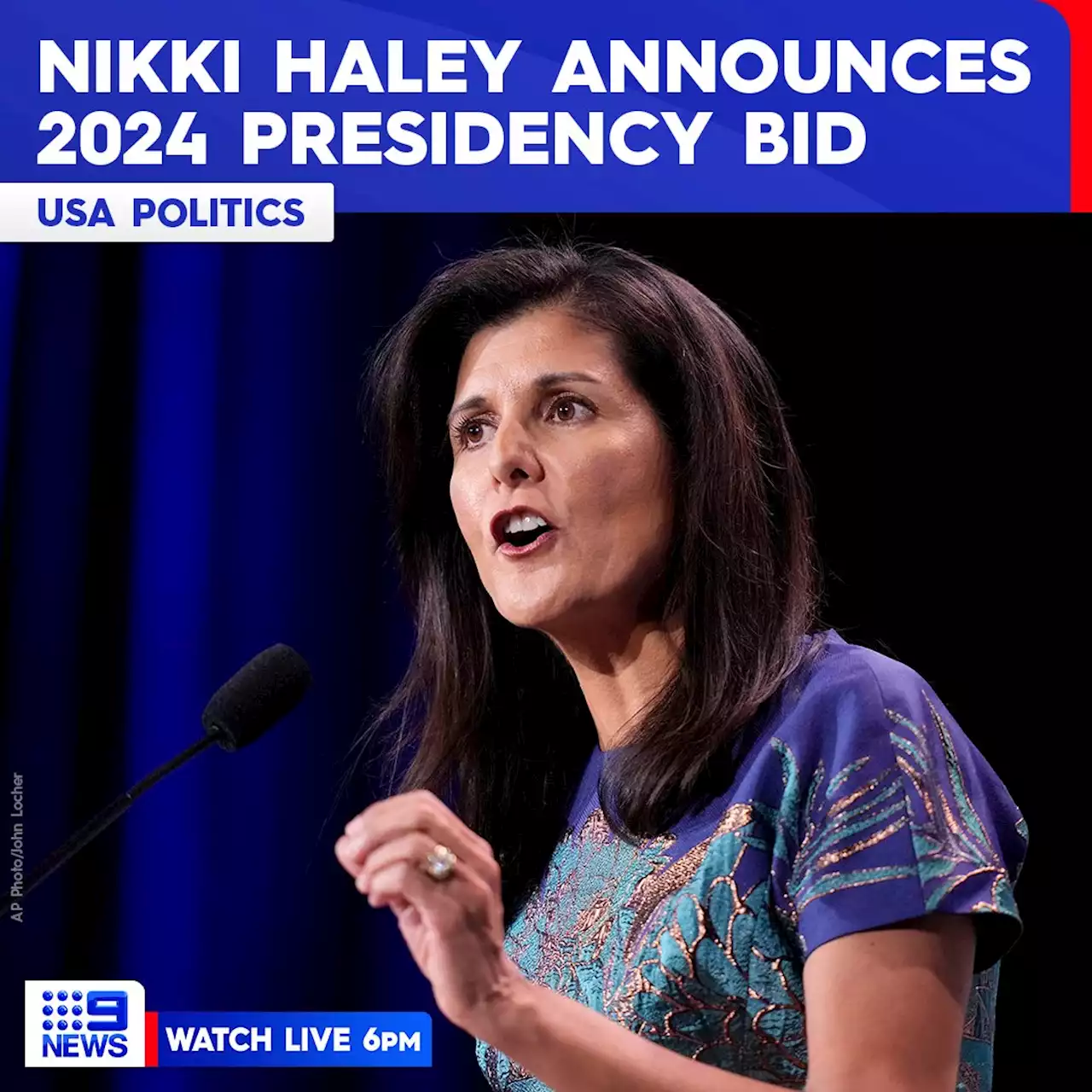 Nikki Haley announces presidential campaign, challenging Donald Trump