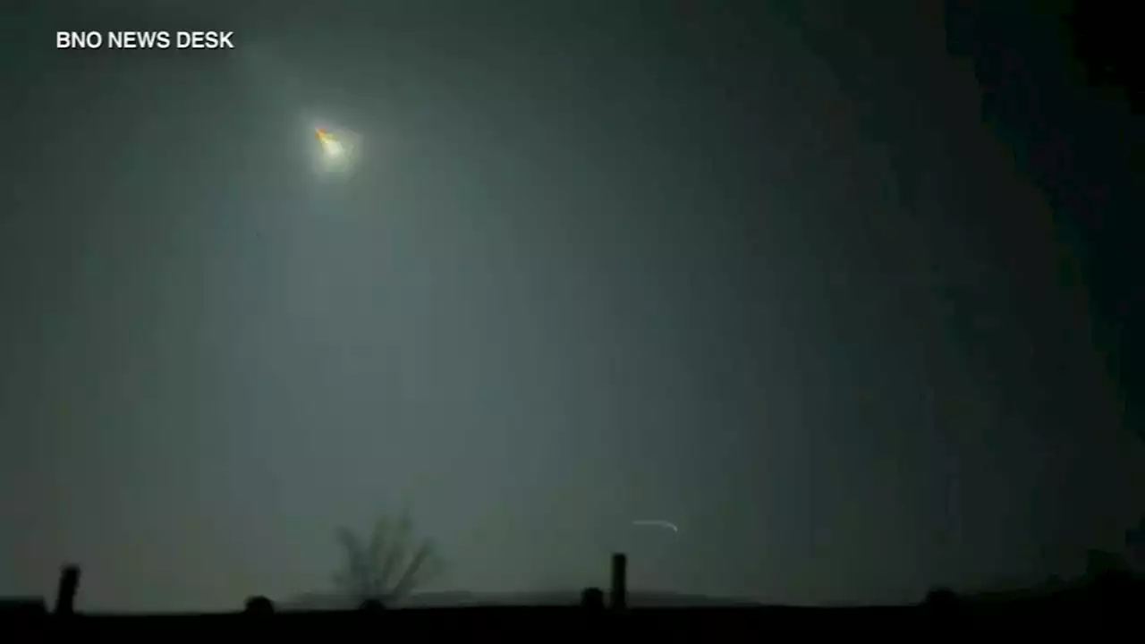 'Wow!': Meteoroid over southern England caught on camera