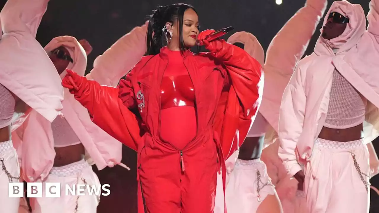 Rihanna's Super Bowl outfit 'puts Northern Ireland on world stage'