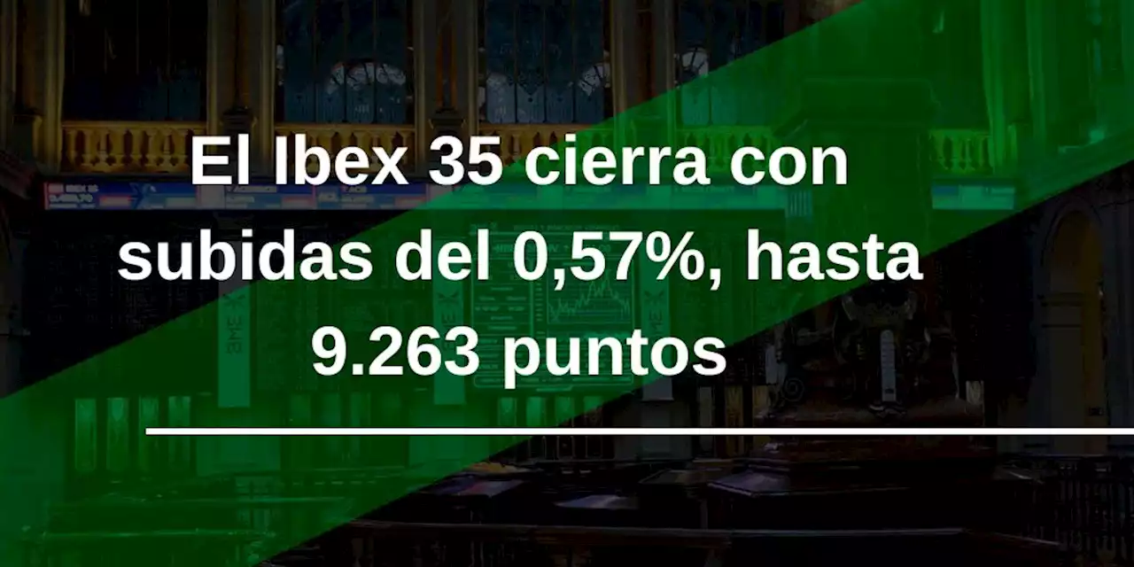 El Ibex 35 se acerca a 9.300 puntos apoyado en Telef\u00f3nica tras un tibio IPC en EEUU