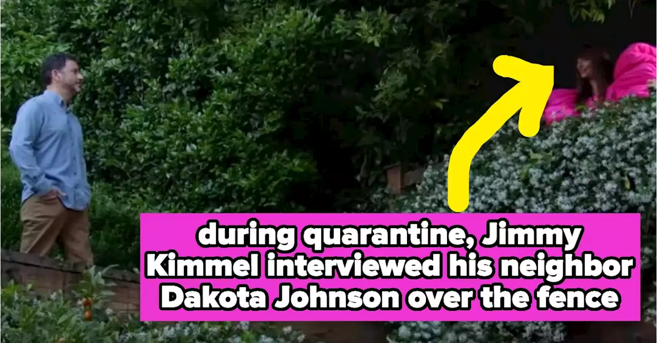 15 Celebs Whose Neighbors Are Also Famous (And What They've Said It's Like)