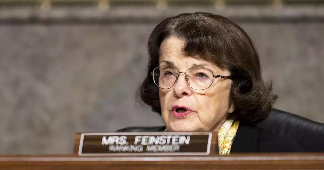 Dianne Feinstein announces she won't run for Senate reelection in 2024