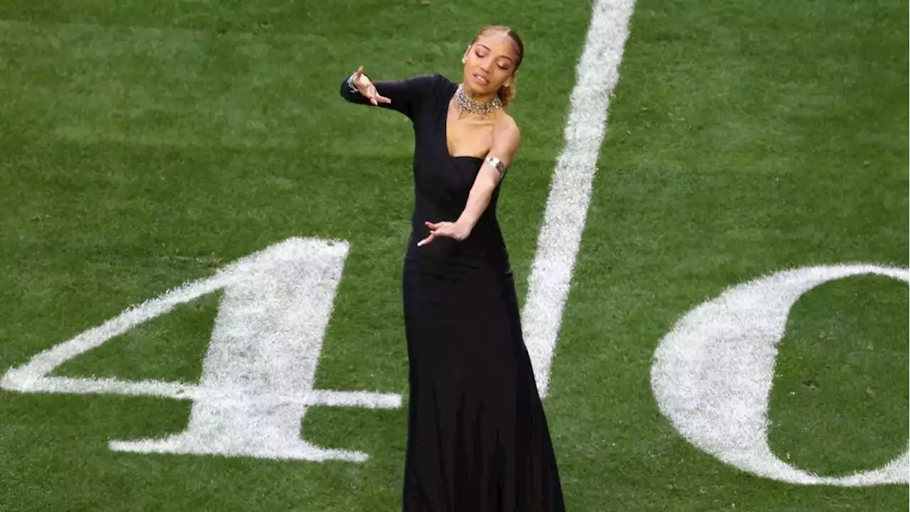 How ASL performer Justina Miles stole the show at Super Bowl LVII