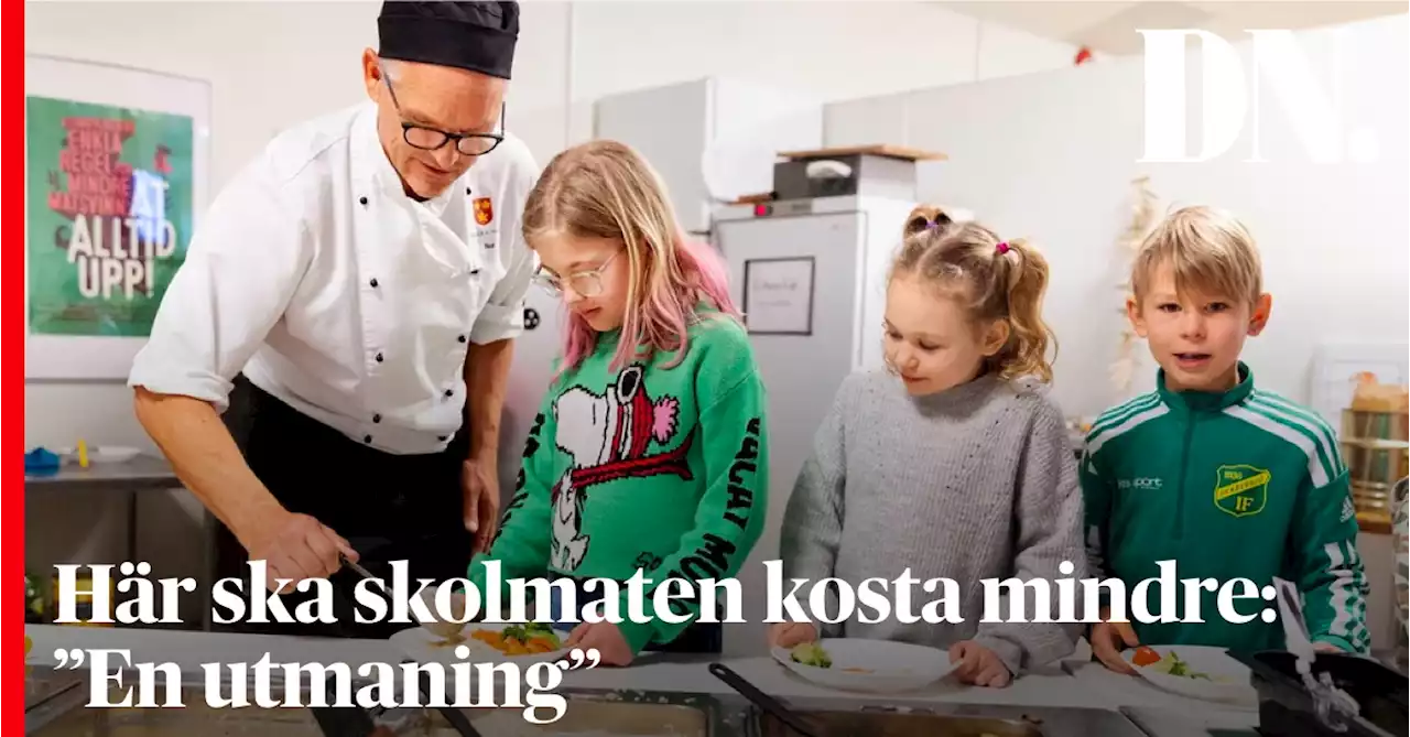 Här ska skolmaten kosta mindre: ”En utmaning”