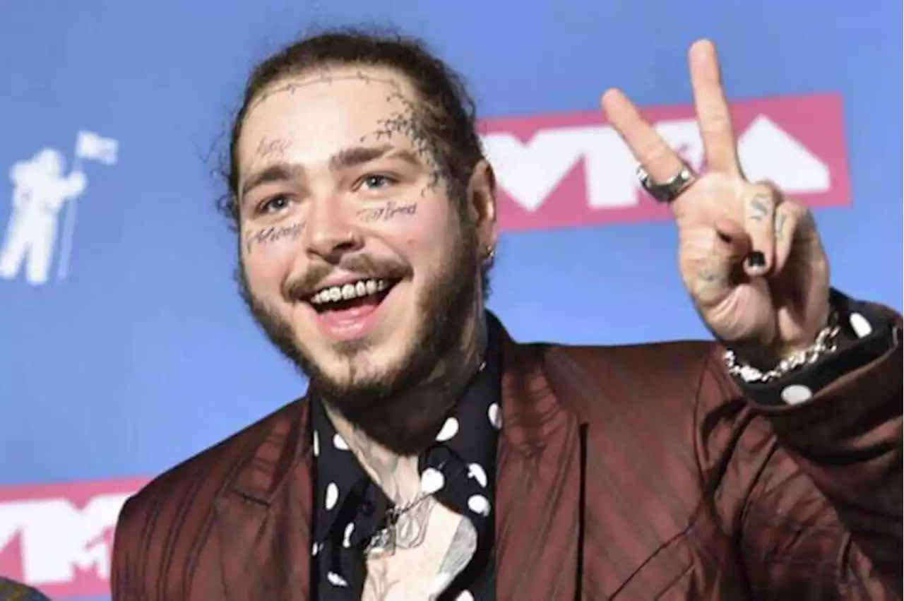 Post Malone fue rechazado en un bar de Australia por sus tatuajes en la cara