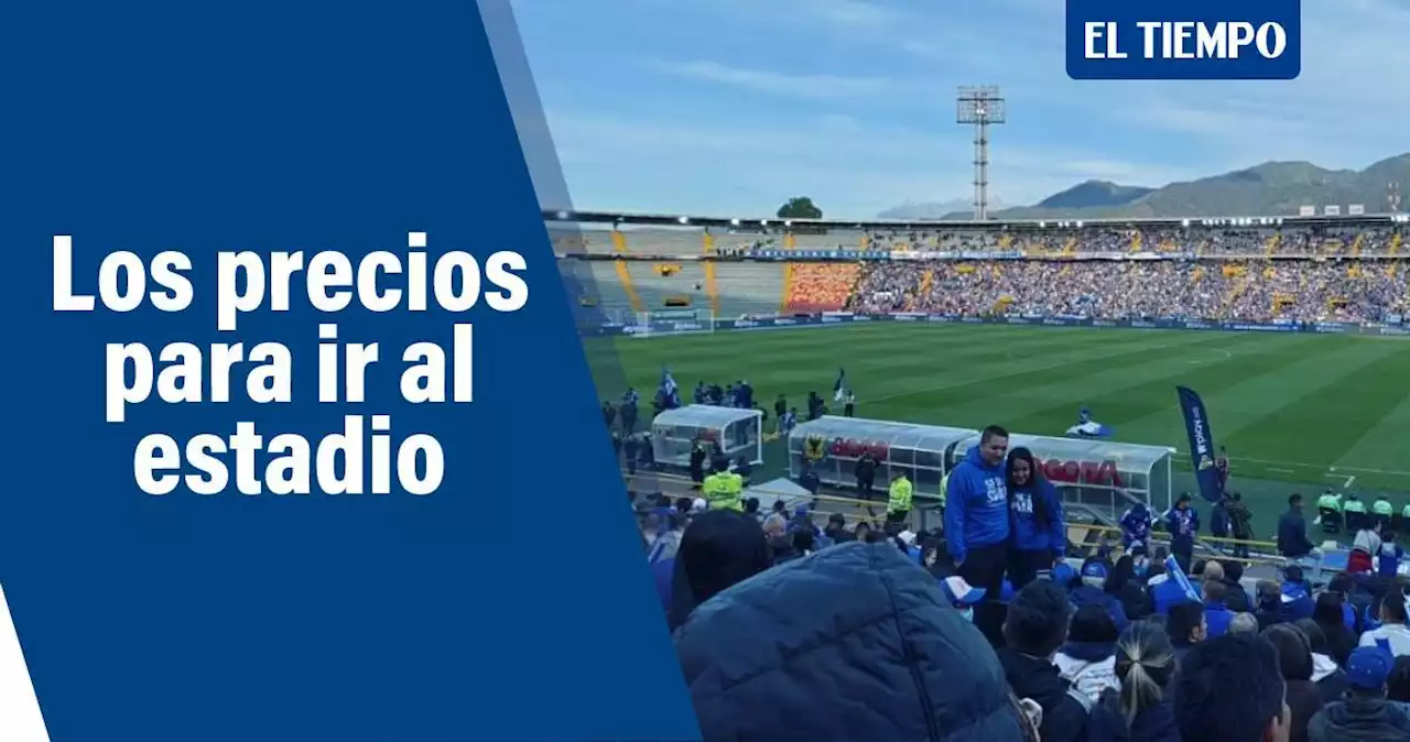 ¿Cuánto cuesta ir a un partido de fútbol en Bogotá?