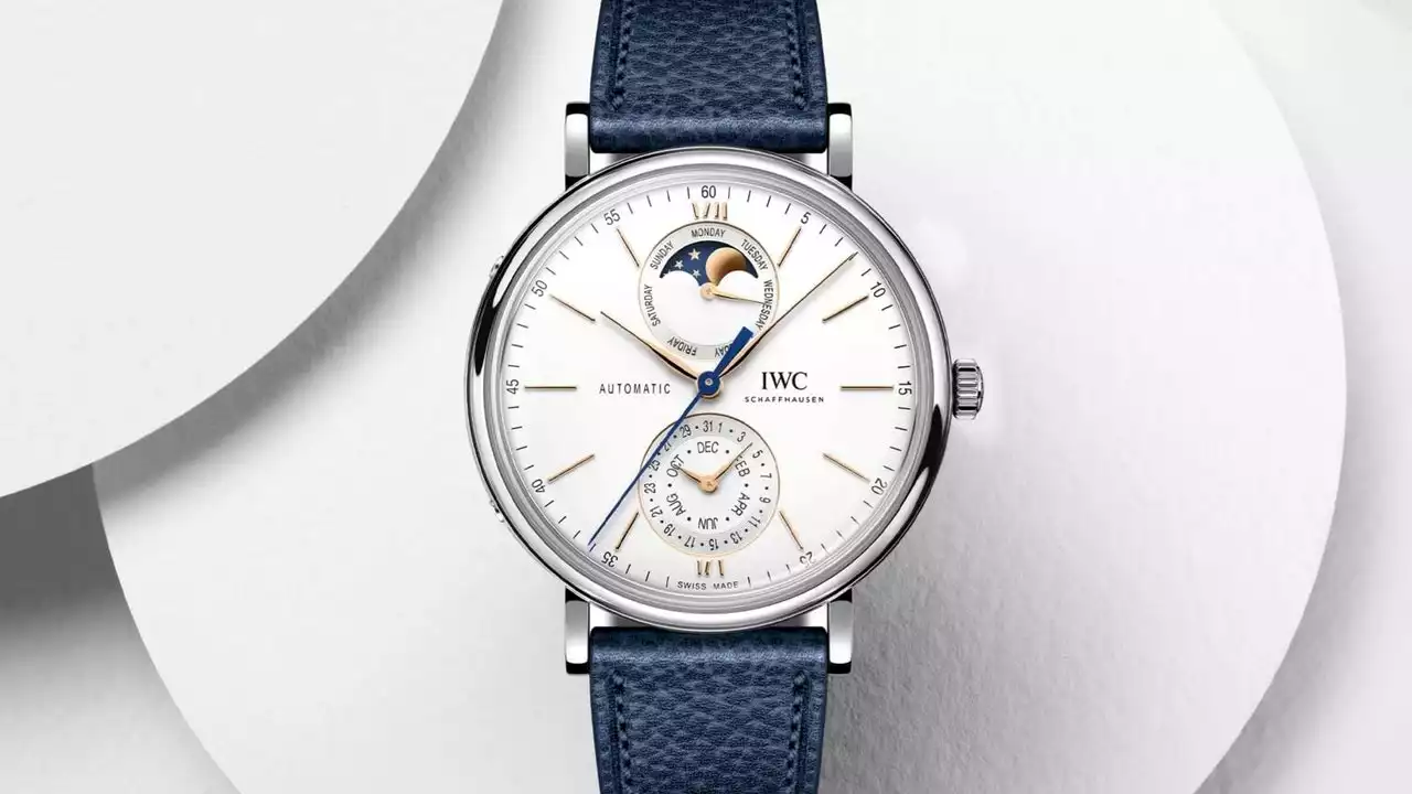 IWC offre une lecture temporelle complète en donnant naissance à la Portofino Calendrier Complet