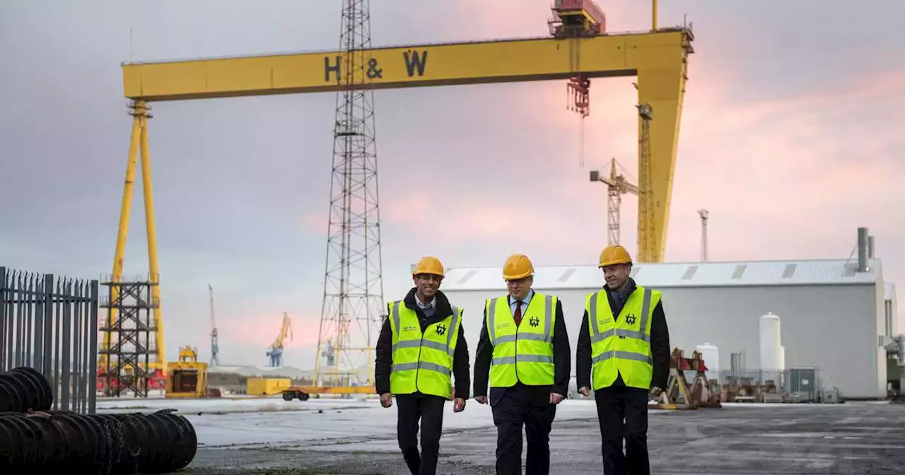 Harland & Wolff shipyard in Belfast that built the Titanic prepares for relaunch