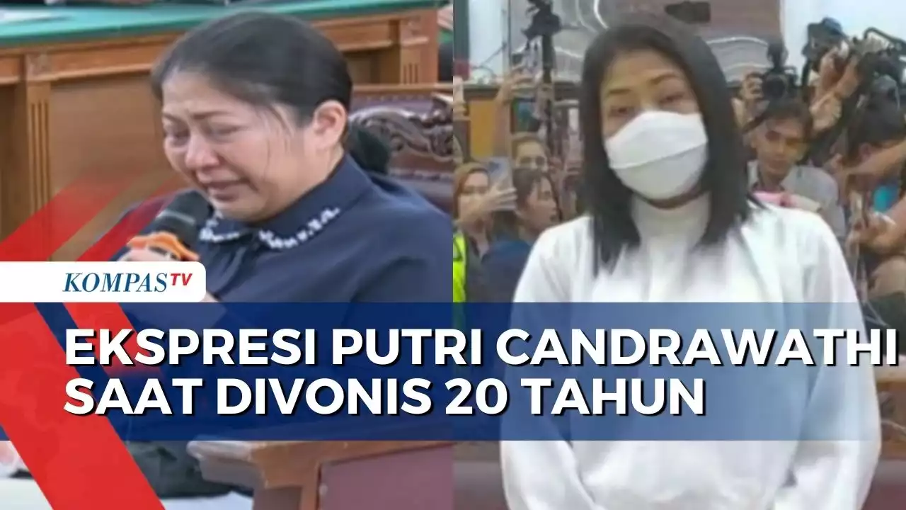 Ekspresi Datar dan Dingin Putri Candrawathi saat Divonis 20 Tahun, Mengapa Tak Menangis?