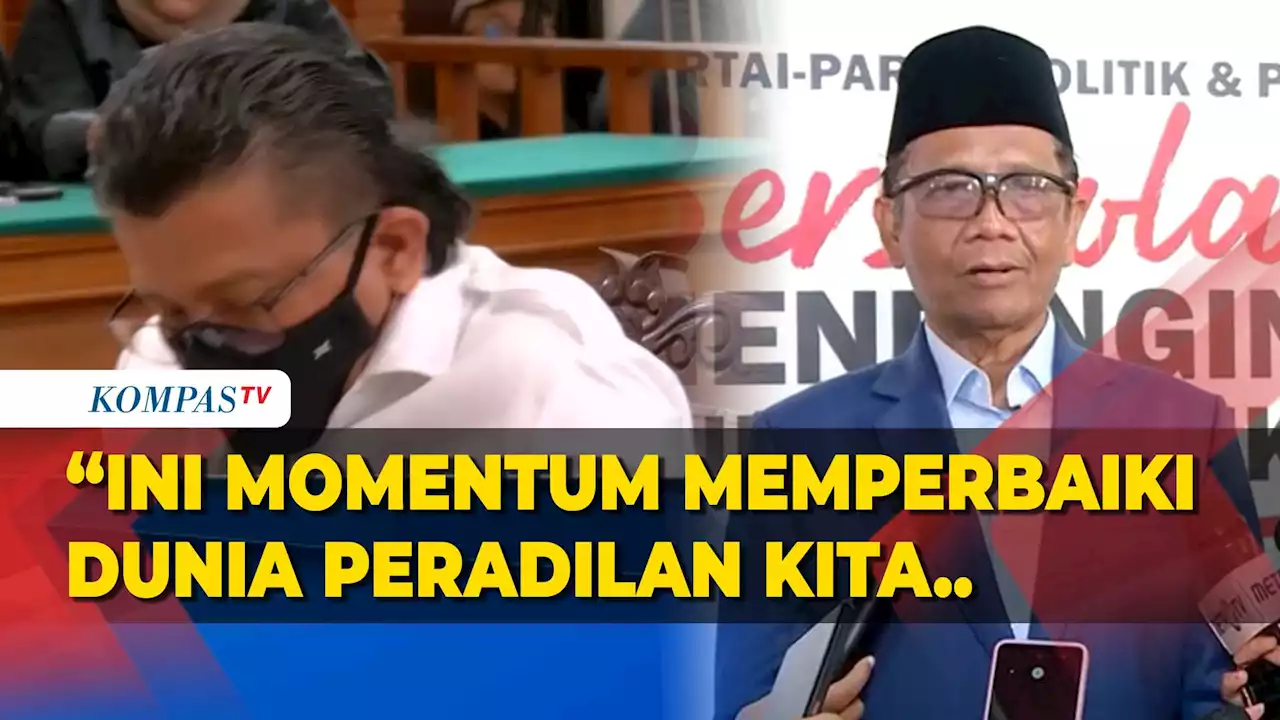 Mahfud MD Bicara Soal KUHP Baru dan Vonis Mati Ferdy Sambo