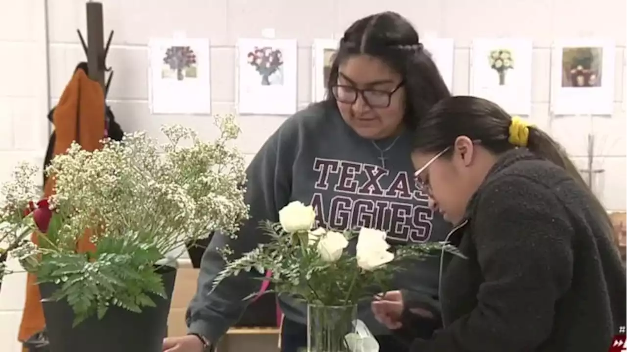 Special education program helps students bloom with floral arrangement training