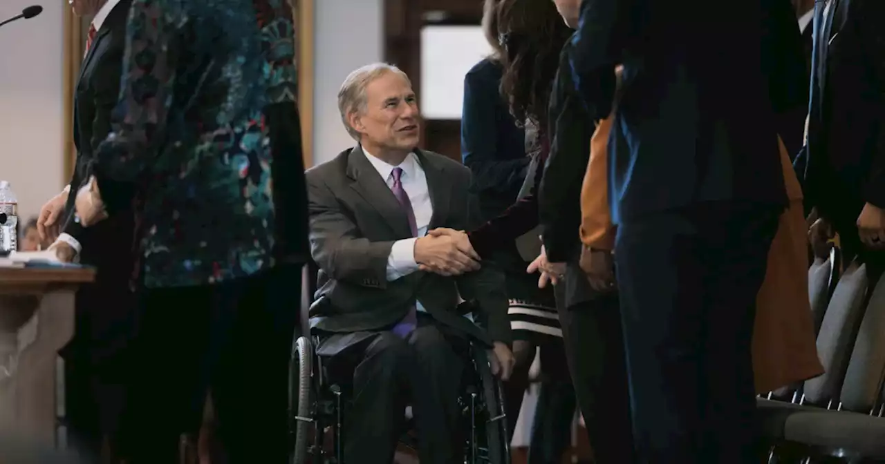 Gov. Greg Abbott says he supports legislation banning transgender college athletes