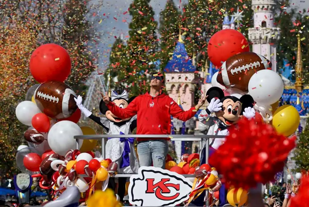 Patrick Mahomes wants Disney to build more parks for his Super Bowl MVP ‘world tour’