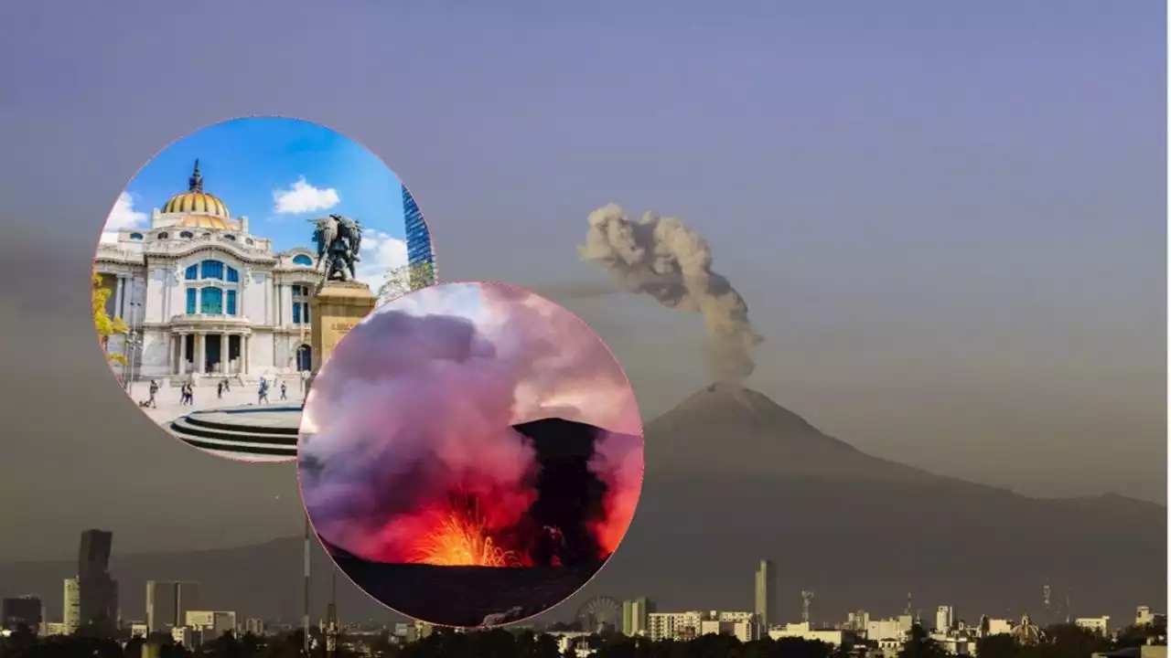 Por explosión del Popocatépetl caerá ceniza en estas alcaldías de CDMX