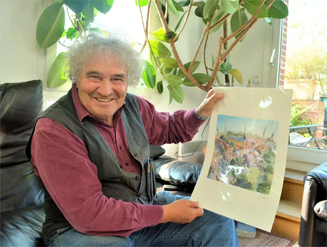 Auteur de la fresque de Lille-Europe, l'artiste Jean Pattou est décédé