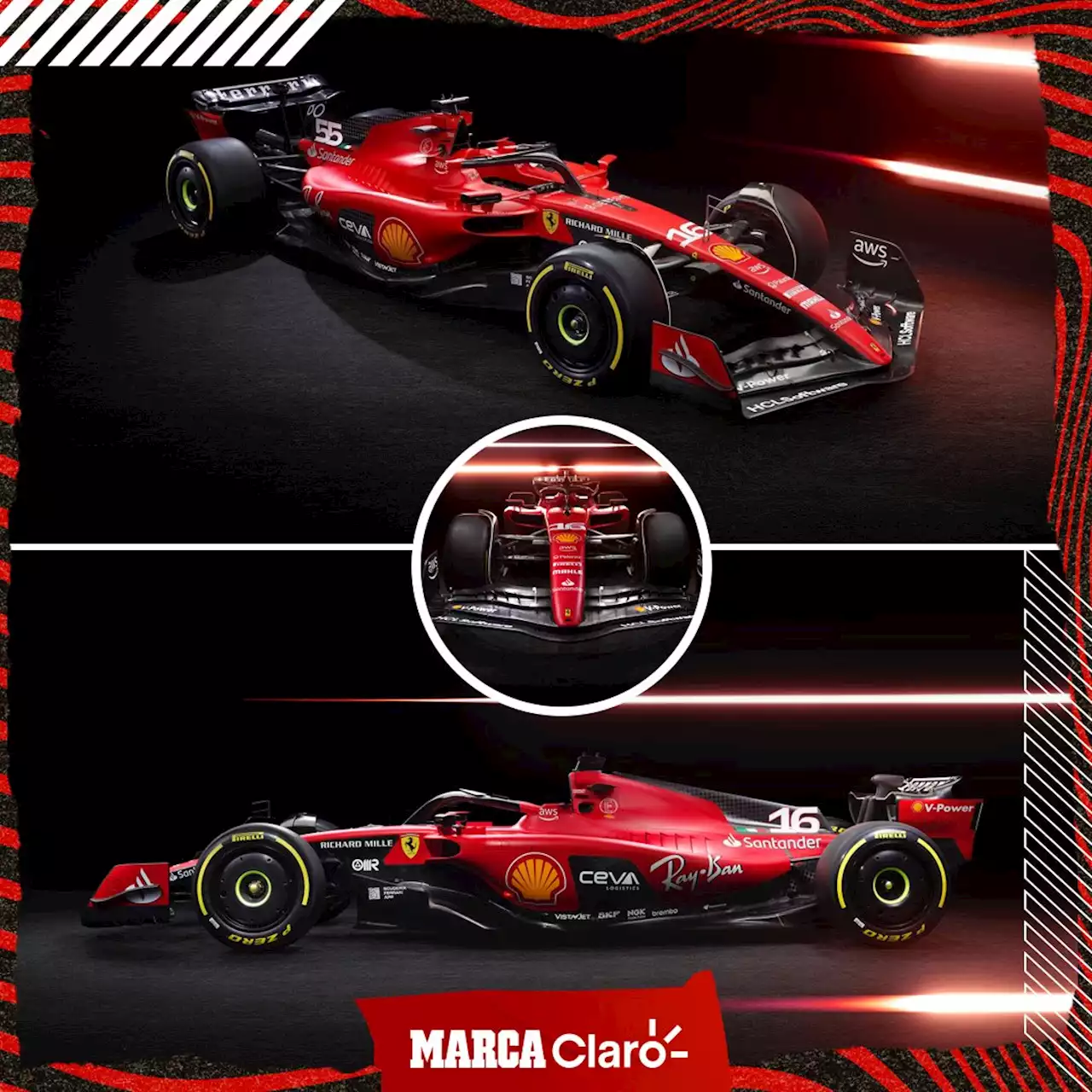 Ferrari presenta el SF-23, el nuevo auto para Carlos Sainz y Charles Leclerc