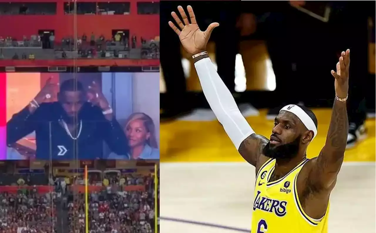 LeBron James se autocoronó en el Super Bowl como el mejor