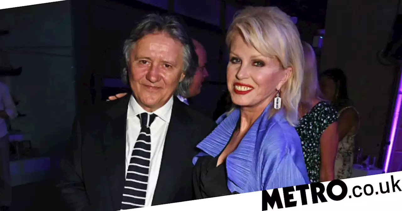 Dame Joanna Lumley still writes love letters to husband of 37 years