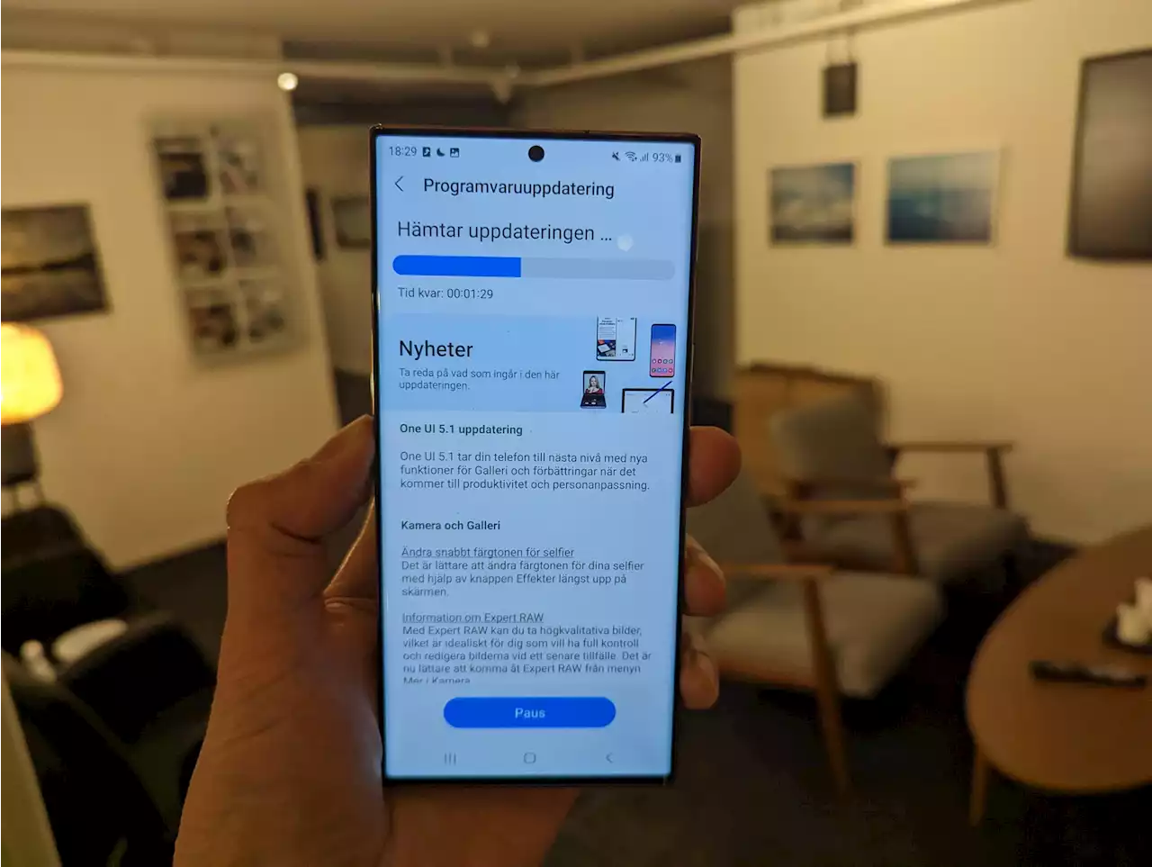 Samsung rullar ut One UI 5.1 i Sverige