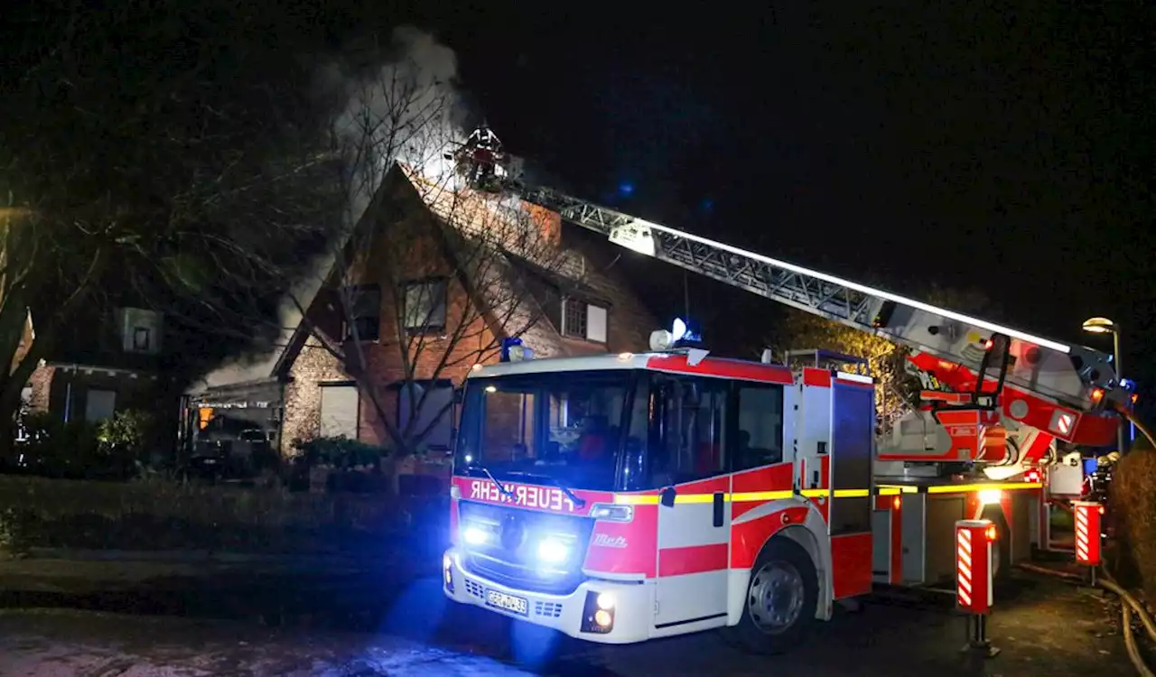 Im Norden: Haus in Flammen – ungewöhnliche Rettungsaktion