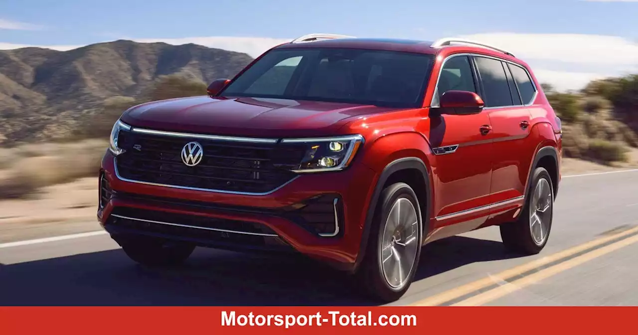 VW Atlas (2024) debütiert mit frischem Look und verliert den VR6