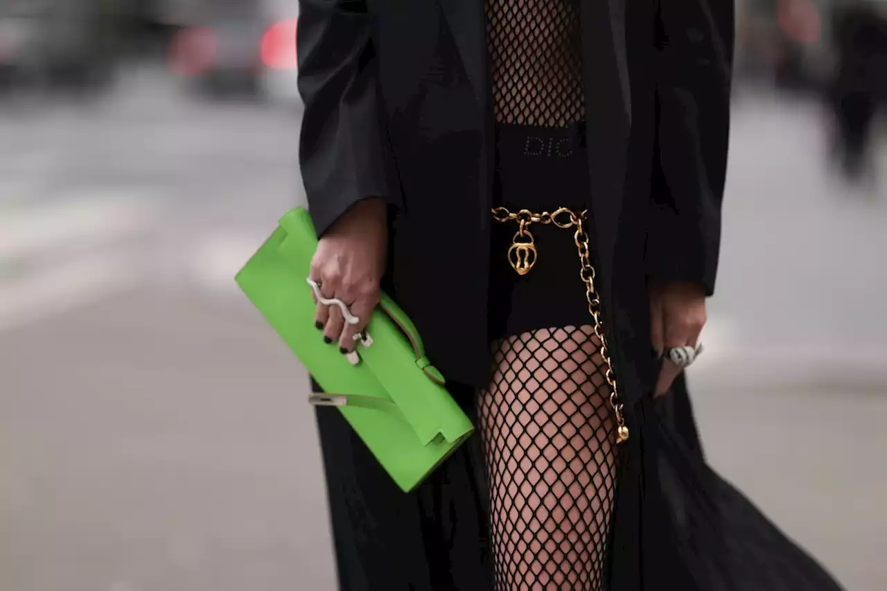 Everyone Wore Fishnet To NYFW — But Not Like You'd Expect